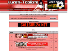 Tablet Screenshot of huren-topliste.com